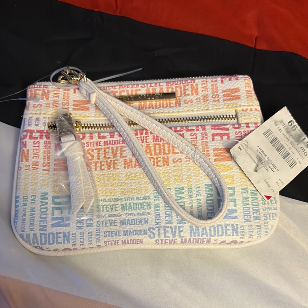 Steve Madden Vibrant Multicolor Clutch